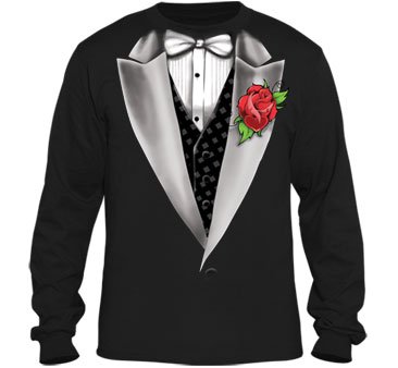 Tuxedo Long Sleeve T-Shirt