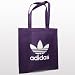 Adidas AC Trefoil Shopper Tasche Lila Weiß