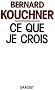Ce que je crois