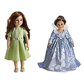 Emma ~ 18 Doll and Elizabethan Ball Dress, Shoes and Pearls Outfit Lovely Birthday Gift * by Fantasy Adventures Carpatina Dolls