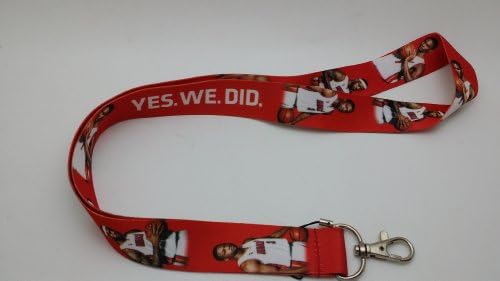 Miami Heat "We Did It" Lanyard Keychain