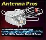 Antenna Pros High Gain Outdoor Hdtv Antenna with Motor Rotor 2010 Model Ax-909