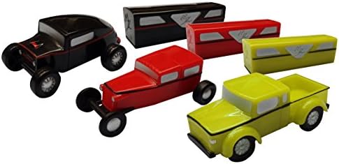 Color Assorted Play Set #2, MagModz -Interchangeable Magnetic Toy Cars- 9 individual Pieces = 60 different combinations