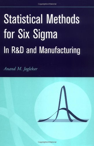 Statistical Methods for Six Sigma: In R&D and Manufacturing On Sale