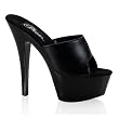 Pleaser Shoes Women��s KISS-201 6" Heel Open Toe Mule Available in 6 Colors