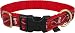 Kitchen & Housewares : Fido Finery Quick Snap Collar - 3/4 in. - Small - 10 in. to 14 in. - Red My Little Angel Pattern