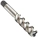 Union Butterfield 1587(UNC)/1587(UNF)/1588(UNF)1588(UNF) High-Speed Steel Spiral Flute Tap, High-Helix, Uncoated (Bright) Finish, Round Shank with Square End