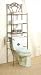 Nickel Bronze Finish Bathroom Shelf