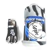 Chicago White Sox MLB Kids Set - Fleece Blanket and Kids Sport Gloves