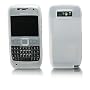 Nokia E71 FlexiSkin - The Soft Low-Profile Case (Frosted Clear (covered center area))