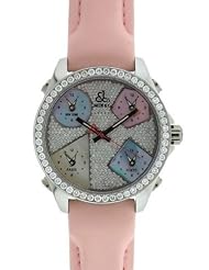 Jacob & Co Five Time Zones JCM44-DIA MOP Diamond Dial & Bezel 40mm Watch