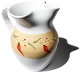 Pinzon by Caleca Chili Peppers Large Pitcher