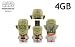 Search : Star Wars Mimobot 4 GB USB Flash Drive - Yoda