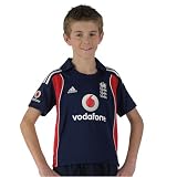 Adidas Official 2008 England One Day International Junior Cricket Shirt
