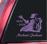 41t%2B3wAJ69L. SL160  Michael Jackson 1958   2009 Vinyl Decal Sticker   Lavender