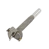 uxcell ヒンジボーリングビット 22mm掘削径 木材切削工具 デュアルフルート 1個入り