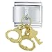 Handcuffs Key Italian Charms Handcuffs Key Italian Charms