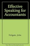 Effective speaking for accountants