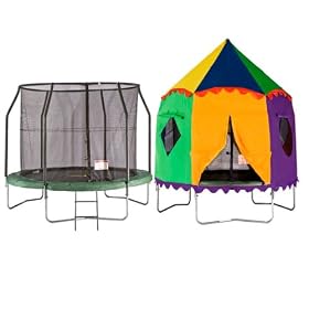 8ft Telstar Jump Capsule Trampoline and Safety Net Package - FREE CIRCUS TENT & COVER ONLY �279 48HR DELIVERY