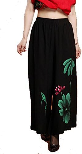 Shanmou Linen Palazzo Pants Drawstring Waist NO.8 2L