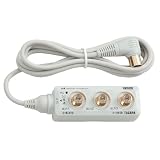 日本アンテナ CS・BS対応入力ケーブル付3分配器(タップ型DC専用) TLG3PA