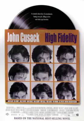 High Fidelity - Movie Poster (John Cusack - Records)