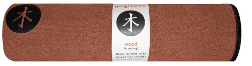 Yogitoes Skidless Premium Mat Size Yoga Towel (Chinese Element Collection - Wood)