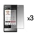 3 Pack of Premium Reusable LCD Screen Protectors for HTC Touch Diamond 2 [Accessory Export Packaging]