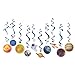 Paper Jazz 10pcs Solar System Hanging Swirl Decorations Outer Space Party Planet Party Supplies