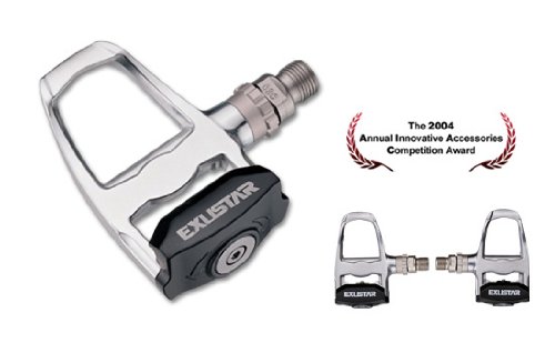 Exustar Renn-Clipless-Pedal, silver, 92,5x55 mm, 311826 Preisvergleich