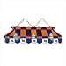 Imperial Detroit Tigers Licensed 40-Inch Rectangular Stained Glass Billiard Table Light