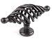 Large Basket Pull Black Iron 3 1/2