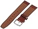 Hadley-Roma Men's MSM881RAC-190 19-mm Honey Oil-Tan Leather Watch Strap