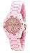 Oniss #ON8206-L Women's Pink Ceramic Chronograph Watch