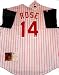 Pete Rose Autographed Cincinnati Reds MLB Baseball Jersey