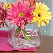 Greek Glass Desk Vase