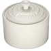 Le Creuset Stoneware Sugar Bowl with Lid, Almond, 300 ml