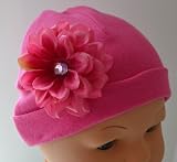 Silk Dahlia Cotton Baby Hat