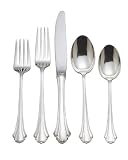 Lunt Bel Chateau Sterling Silver 5-Piece Place Setting, Dinner Size