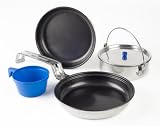 Sporting Goods : Coleman Non-Stick Aluminum Mess Kit