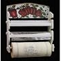 APPLE kitchen decor PAPER TOWEL HOLDER wrap organizer
