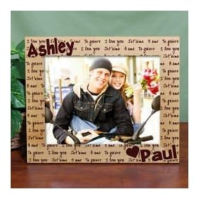 Personalized I Love You Picture Frame