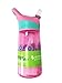 Contigo Kids AUTOSPOUT Kids Striker Water Bottle, 14-Ounce, Petal Pink with Graphics