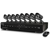 Swann SWDVK-825508 8-Channel Digital Video Recorder with Smartphone Viewing and 8 x PRO-550 Cameras