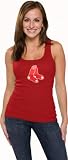 Boston Red Sox Women's Red Primary Logo Fashion Rib Tank