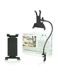 BESTEK gooseneck seat desk bolt clamp mount bracket holder ipad 2 3 generation tablet 7"-10" PC holder samsung galaxy mount smartphone holder htc flyer mount pc Nexus asus transformer holder blackberry playbook lenovo IdeaTab holder toshiba Thrive Acer lconia Tab holder Microsoft Surface motorola xoom holder with 360 Degrees Easy-Adjust BTIH49