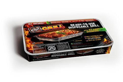 EZ Grill 4831 Portable Disposable Instant Barbeque, Party Size