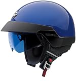 41t%2BZyvuntL. SL160  Scorpion EXO 100 Open Face Motorcycle Helmet Blue Small S