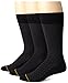 Gold Toe Men's 3-Pack Cotton Dress Diamond Dot Over-The-Calf Crew Sock