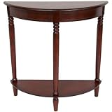 Half Round Console Table in Cherry